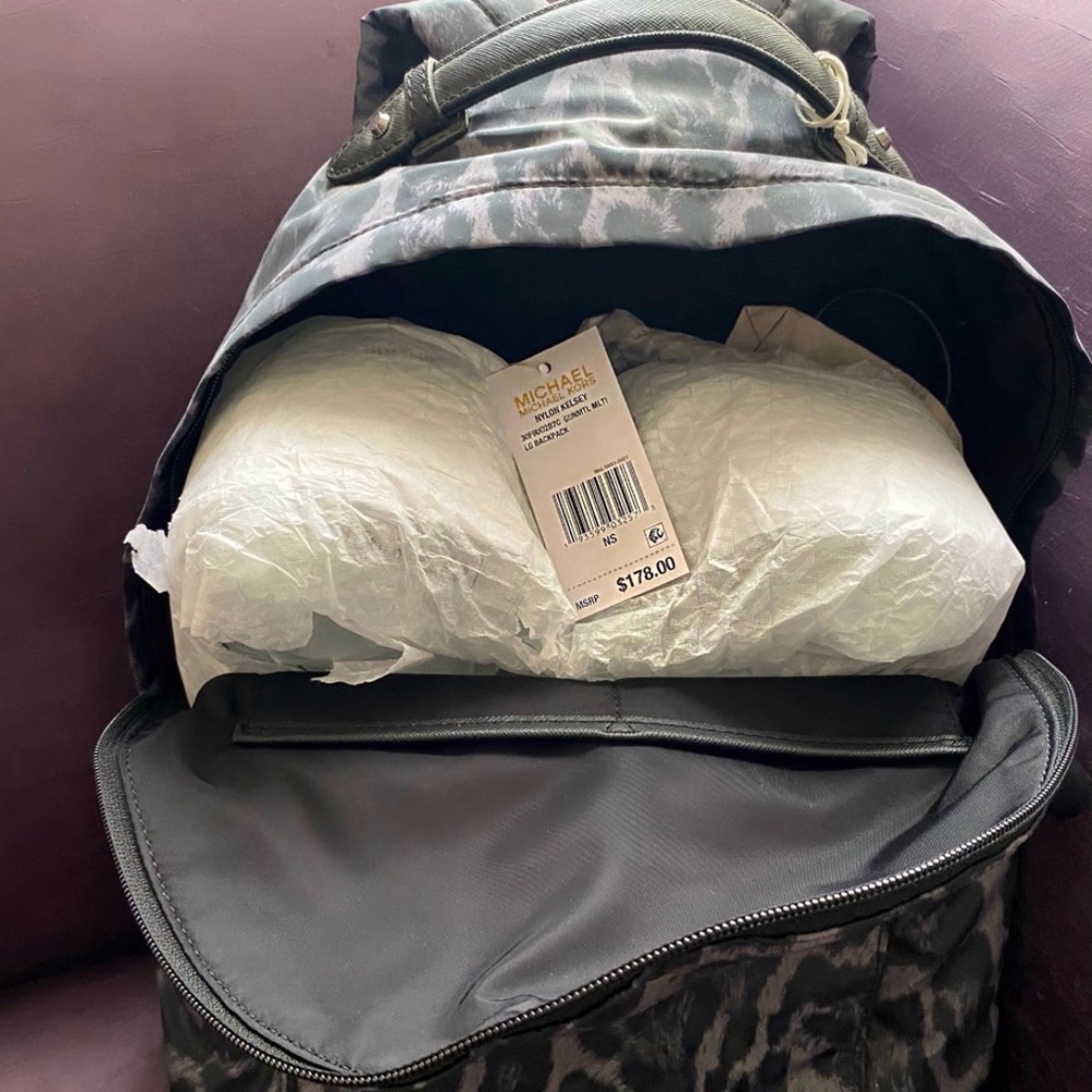 Michael Kors cheetah print backpack (Brand New)